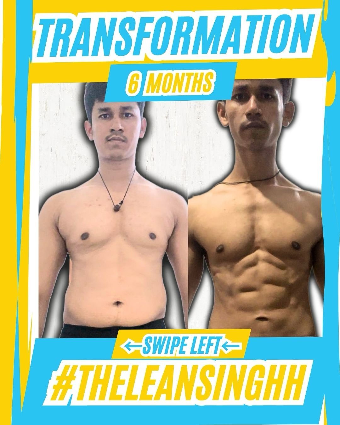 A quick skinny fat to shredded Natural body transformation at its peak. My mentee didn’t just lo
