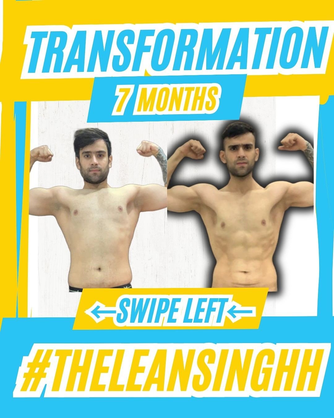 Another awesome natural body transformation by THELEANSINGHH. My mentee didn’t just lose weight,